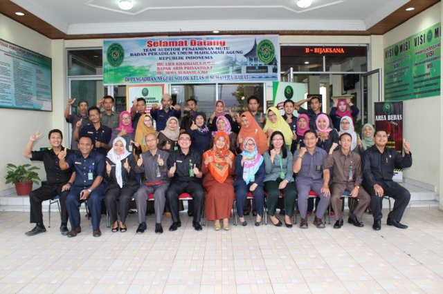 Closing Meeting Team Auditor Penjaminan Mutu BADILUM MARI