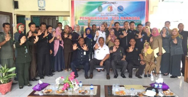 Pemeriksaan/Tes Narkoba dari BNN Kota dan Kabupaten Solok